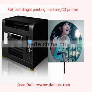 Flat bed ditigal printing machine,CD printer