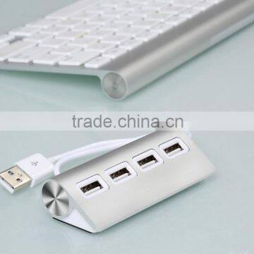 Aluminum case smart usb 3.0 4 port hub