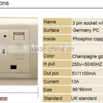 New Arrival USB Power Socket With Free Sample photo-2
