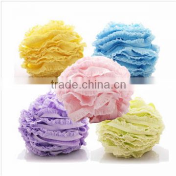 plastic mesh sponge foam bath balls