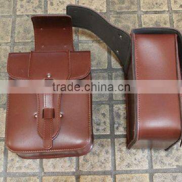 Harley/Other Tour Master Genuine leather Universal Throw Over Saddlebags.