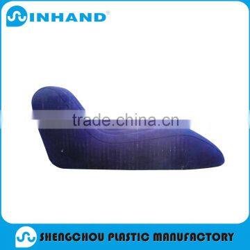 Cheap Pvc flocking inflatable sofa, inflatable Chair and sofa