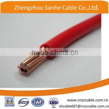 450/750V copper conductor PVC nsulation Electrical wire /THW wire