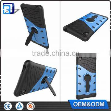 High Quality Mobile Phone TPU + PC Hard Kickstand Armor Hybrid Case For Sony Xperia E5 Back Covers photo-6