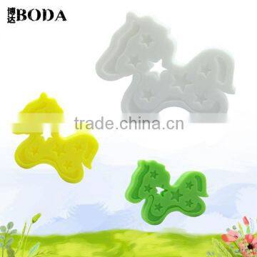 Christmas Silicone Baby teether Pony Teether