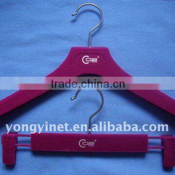 Women's Velvet Flocking Coat Hangers Custom photo-4