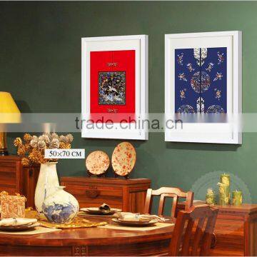 Home decor chinese cloth oil painting