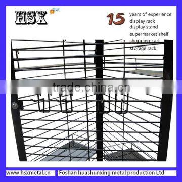 Supermarket Black Rotating Rack Stand Metal HSX-S713 photo-3