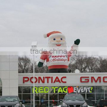 Top quality professional inflatable santa sleigh