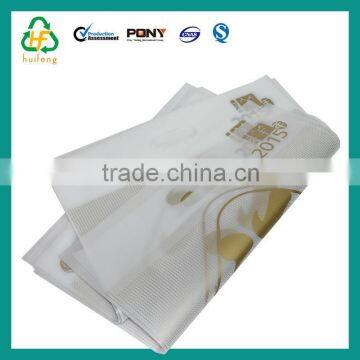 Custom order flexible hdpe plastic bag