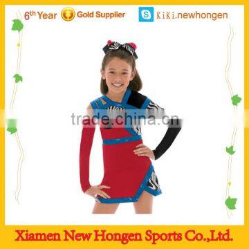 New design multicolor girl cheerleading uniforms,cheerleader uniforms