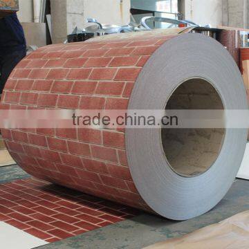 Brick pattern coated steel coil PPGI