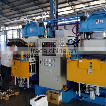 vacuum compresse and rubber compression molding machine