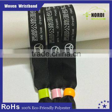 Single Time Using Custom Festival Woven Fabric Wristband for Event/Bracelet/Wristband Strap photo-3