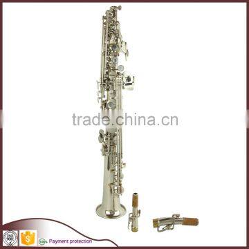 upgrade Bb saxophone soprano nickel plated