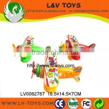 China toys plastic candy toy ,pull back toy plane for sale