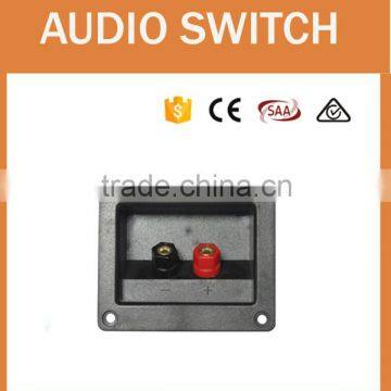 with binding post speaker terminal panel socket 79*92mm square