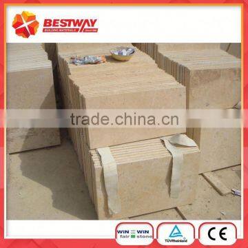 Yellow Good Quality Of Limestone Paver