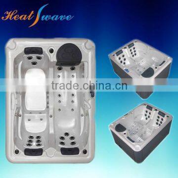 3 person outdoor home massage spa hot tub