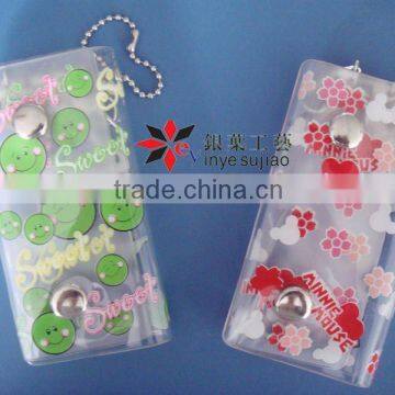 Customized Logo Printed Silicone Key Case/Bag,PVC Key Bag