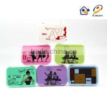 A-8036 Purple New Couple Free Color Contacts Lens Case