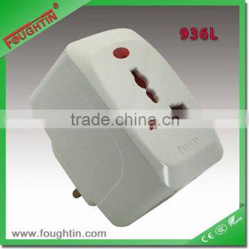 13A Multi Socket Adaptor With Light World Travel Adaptor Socket