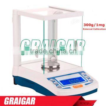 Durable Chemistry Balance Scales JA3003B 300 grams weighing capacity External Calibration