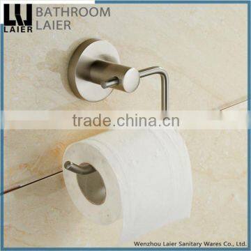 China Manufacture Zinc Alloy Brush Nicked Bathroom Sanitary Items Wall Mounted Toilet Paper Holder photo-2