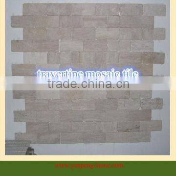 travertine mosaic tile