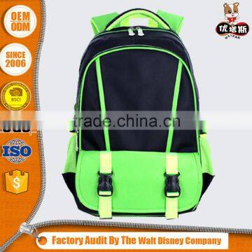 China manufacturer multicolor series nylon backpack school bags for children