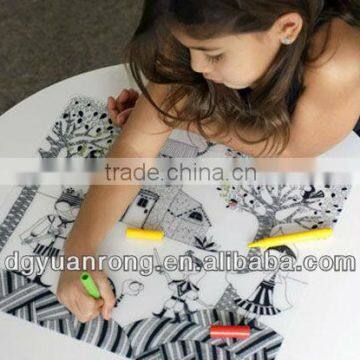 Origin Manufacturer of Eco-friendly Silicone Drawing Placemat Mark Mat