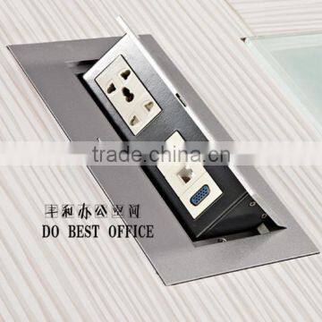 Wood Executive Table Office Furniture General Manager Table Design DK006 photo-4