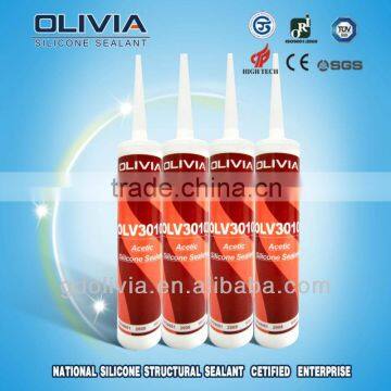 Acetic Glass Silicone Sealant OLV3010