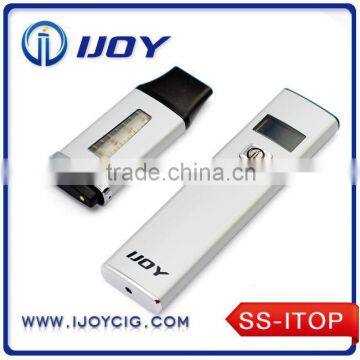 High Quality IJOY Slimmest SS ITOP e cigarette with factory price