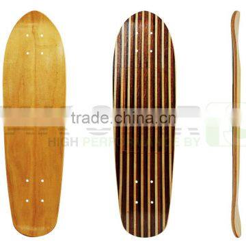 Wholesale blank wood and canadian maple old school skateboard decks