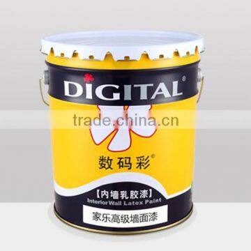 Low odour and good adhesion interior wall paint