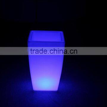 Can be Used as Ice Bucket,50cm High Square Elegant Shape Colorful Plastic Flower Pots photo-2