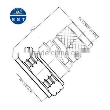 rf adapter Din male to N male