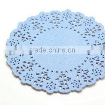 NEW Party Packaging 4.5" Blue Round Paper Doilies kids Birthday Party Supplies