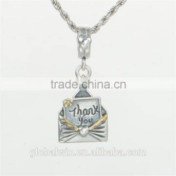 Envelope Bracelet Charms European Charm Bracelet Necklace 100% Real 925 Sterling Silver S218 Best Gifts For You Or Friends