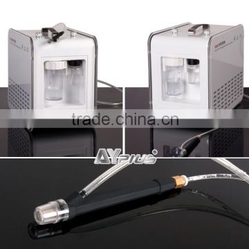 Anti-aging AYJ-X11B Portable Home Oxygen Facial Diamond Dermabrasion Machine Machine For Skin Care Water Peel Machine