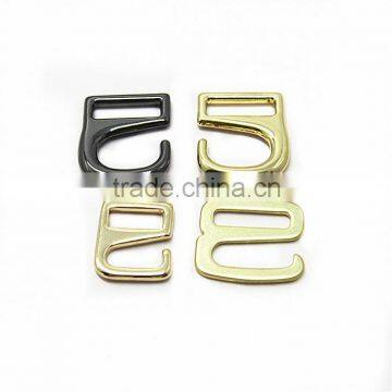 Gold Metal Shoe Buckle Hook For Sandal Accessories
