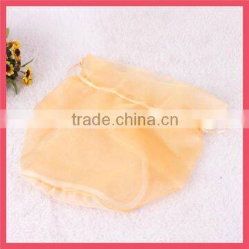 fashion fancy high quality manufacture holiday organza bags with ribbon