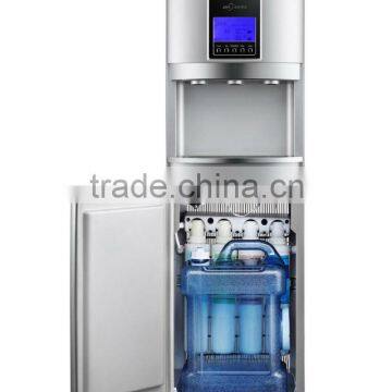 Water purifier dispenser with LCD display