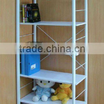 five-tier stainless steel bookcase/shoe rack shelf