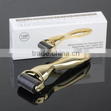 Guangzhou Ekai factory wholesale 1200 Micro Needle Derma Skin Roller 2.0mm Therapy Body Dermaroller