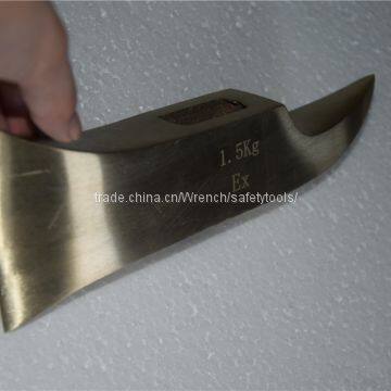 Non Spaking Axe,copper Alloy Axe,mechanical Safety Tools Names 1.35KG,0.7kg photo-5