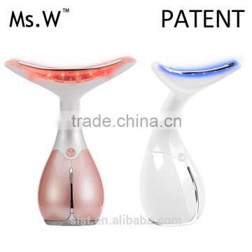 Ms.W High Quality Electric Neck and Shoulder Massager, Neck Care Device Neck Wrinkle Removal