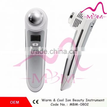 Zhengzhou Gree Well Portable Cold Hot Facial Massage Face Care Remove Acne Tool Photon LED Skin Rejuvenation Tightening Machine