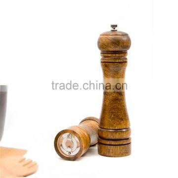 Good Quality Kitchen Tool Manual Hand Wood Mini Spice Pepper Grinder